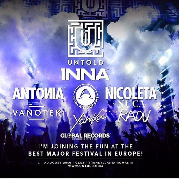 Antonia și-a afișat burtica proeminentă la Festivalul UNTOLD 2016 - FOTO