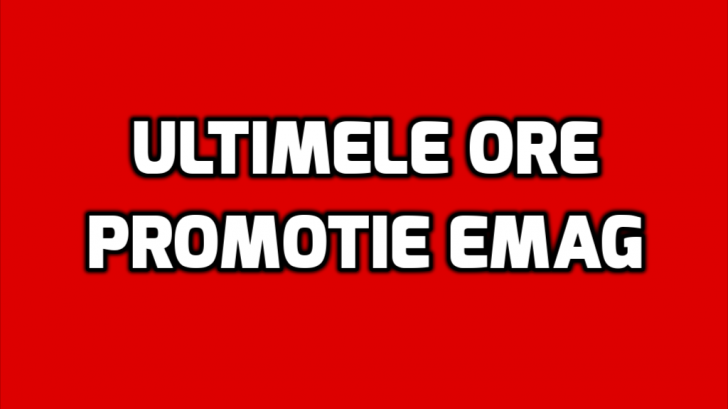 eMAG - Ultimele ore din promotia Saptamana Electrocasnicelor - Ce produse au 65% reducere