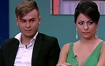 Prima imagine cu Vladuţ şi Liliana de la "Mireasă pentru fiul meu" din afara competiţiei 