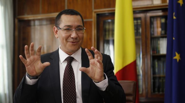Ponta: "I-am spus lui Bogdan Diaconu că îl ajut cu PRU, e nevoie de un partid naţionalist"