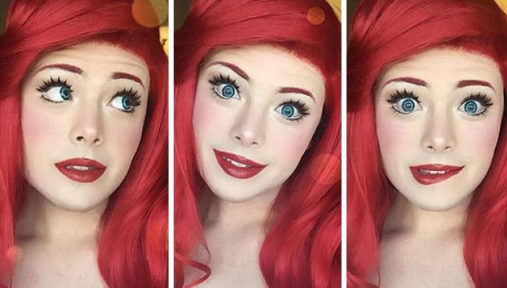 Cu puţin fard şi ruj se transformă în orice personaj. Cum arată după ce se demachiază, SURPRIZĂ!