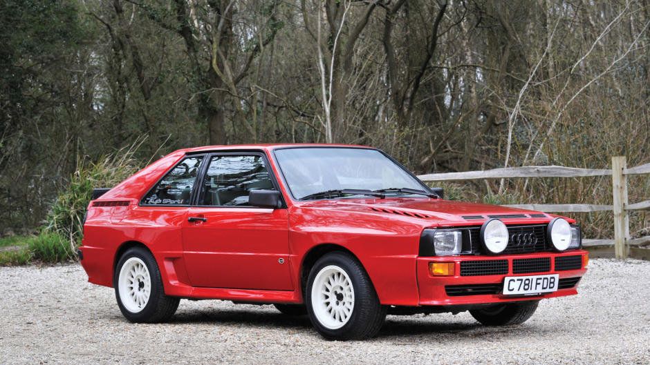 Suma fabuloasă cu care s-a vândut acest Audi Quattro Sport din 1986