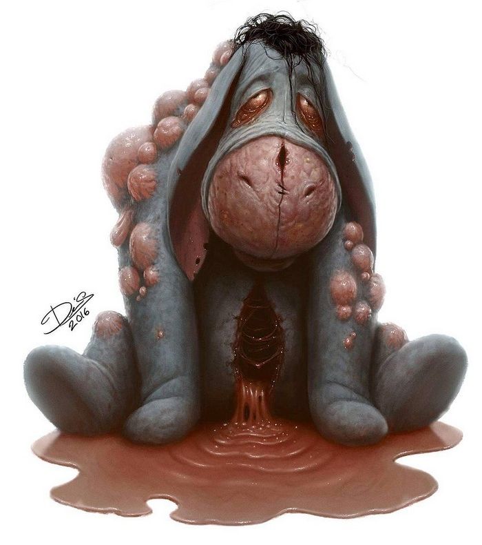 Te vor face să visezi urât! Personajele tale preferate de desene animate, transformate în monştri 