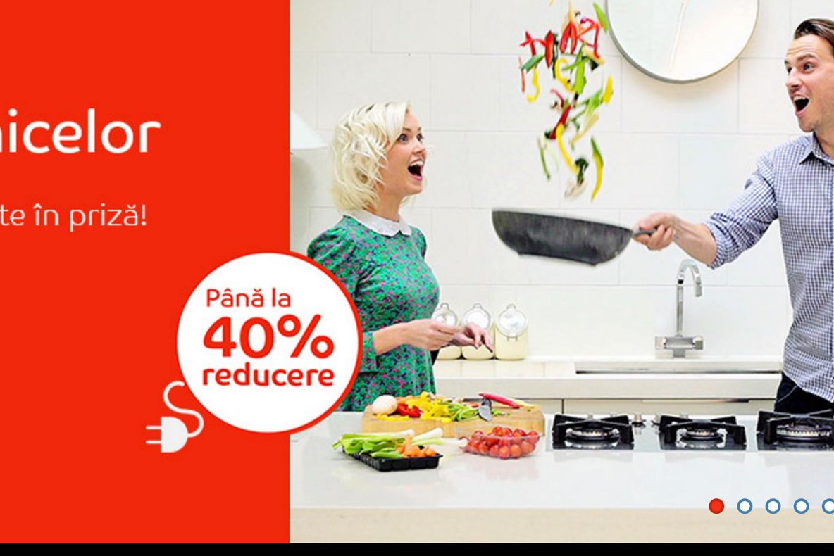 eMAG Saptamana electrocasnicelor – Reduceri de pana la 40%