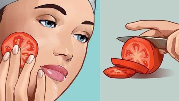 Ce se întâmplă dacă îţi freci o roşie pe faţă timp de 3 secunde