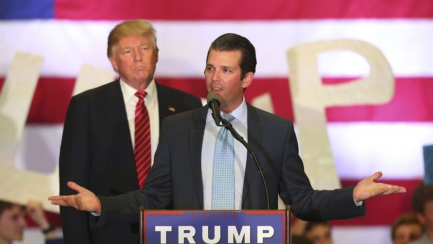 Fiul lui Trump a stârnit revoltă pe internet cu un mesaj scandalos. A primit cea mai bună replică!