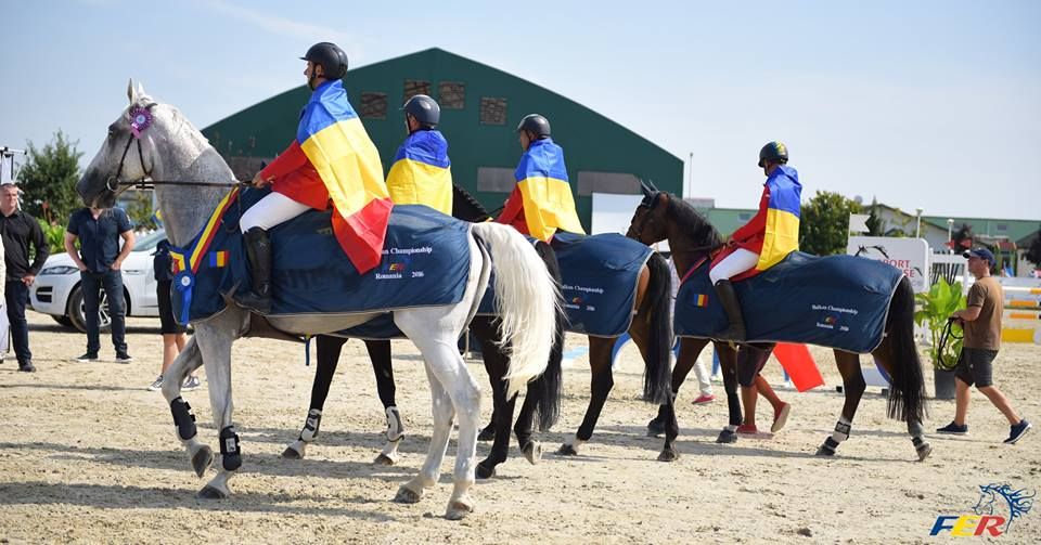 Avem aur balcanic. După 24 de ani, echipa României de Seniori a urcat pe prima treaptă a podiumului 