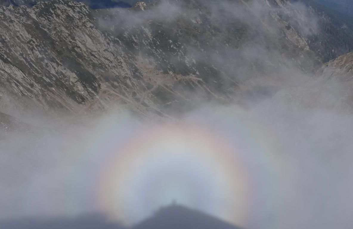 Fenomen rar şi spectaculos, surprins în Munţii Făgăraş