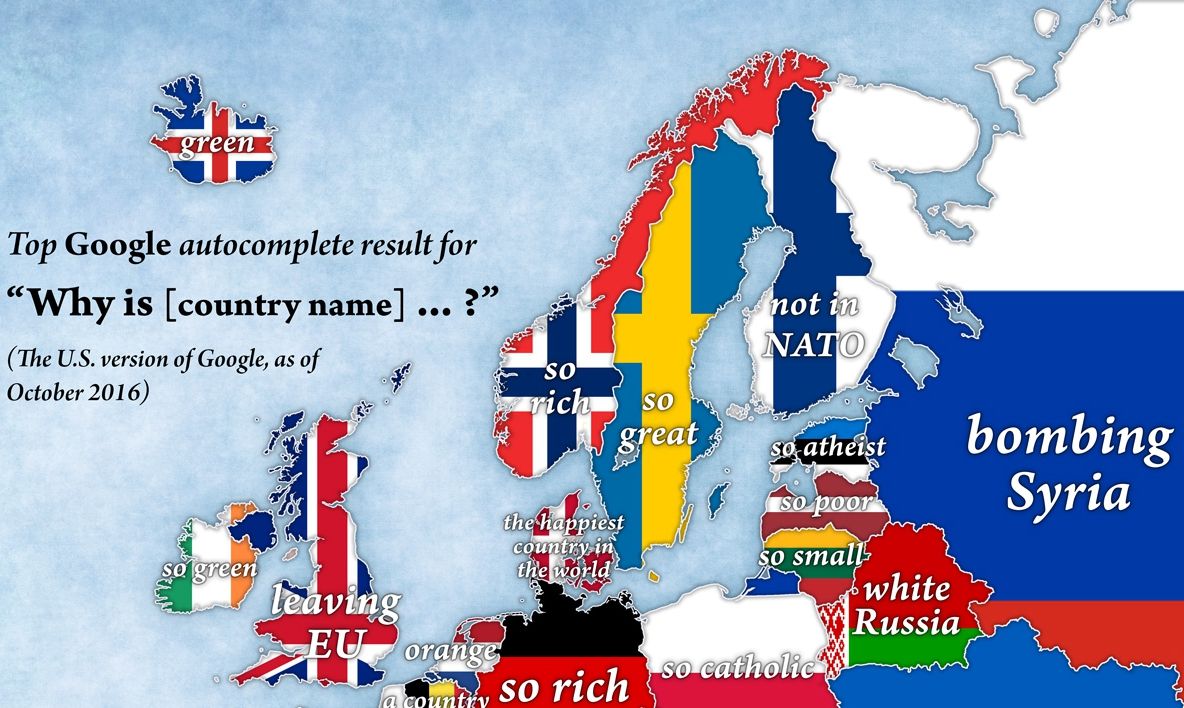 Care e întrebarea despre România cea mai căutată pe Google. Vezi şi restul ţărilor din Europa