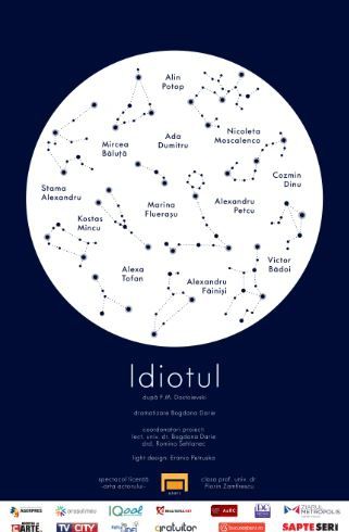 Stagiunea UNATC se deschide cu spectacolul ”Idiotul”. Intrarea este liberă 