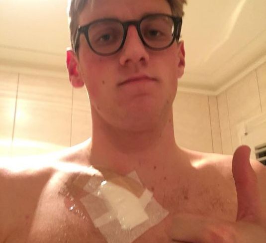 Un înotător de la Rio a aflat că are cancer de la un spectator. Ce a observat fanul său