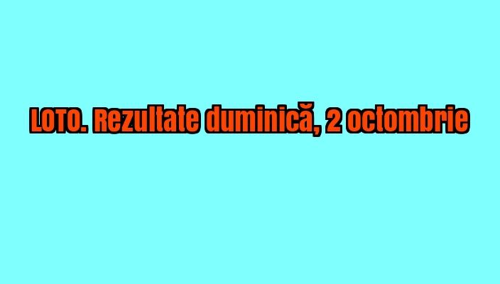LOTO, LOTO 6/49, LOTO 6 din 49. Rezultate duminică, 2 octombrie. Numerele câștigătoare