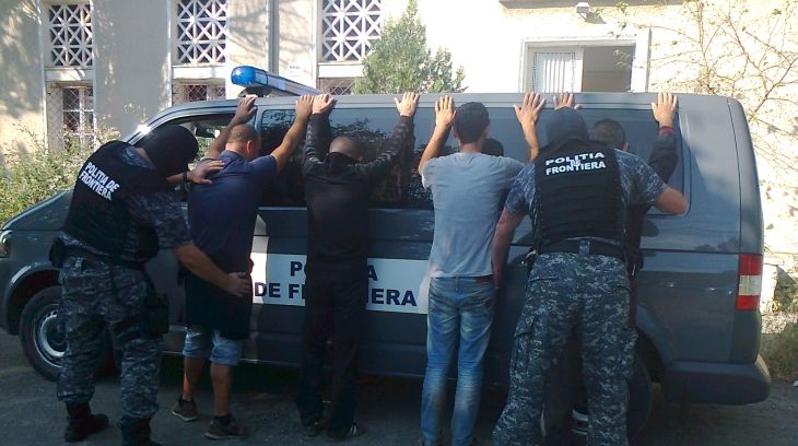 17 migranţi, printre care şi patru copii, prinşi de poliţiştii de frontieră din Timiş 