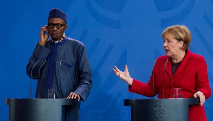 Președintele Nigeriei a lăsat-o fără replică pe Angela Merkel: "Locul nevestei mele e la..."