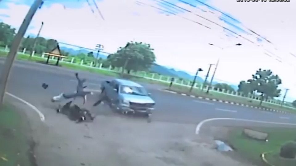 Momentul ŞOC în care sufletul unei femei părăsește corpul, după un accident fatal