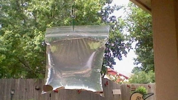 Agață în fața geamului o pungă cu apă și monede. Efectul e genial. Tot mai mulți fac asta