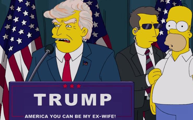 VIDEO Familia Simpsons a prezis din anul 2000 că Trump va fi președinte. "Dar va face prăpăd..."