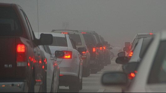 Atenţie, şoferi! COD GALBEN de ceaţă densă în 5 judeţe 