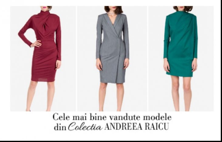 Cele mai bine vandute piese din colectia Andreea Raicu. Preturi accesibile