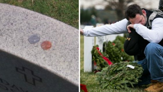 A văzut bănuții pe cruce, în cimitir. Credea că i-a uitat cineva. Când a aflat ce înseamnă, a plâns