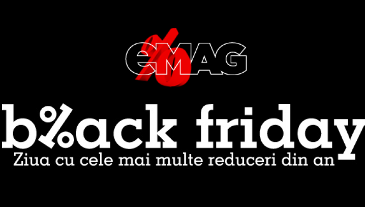 Black Friday 2016. Data și ora la care eMAG începe reducerile uriașe