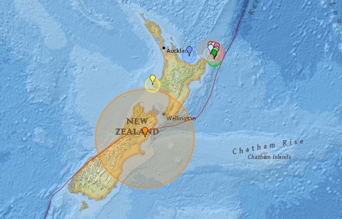 CUTREMUR VIOLENT, de 7,8 grade, în Noua Zeelandă: 2 morţi. Alertă de TSUNAMI