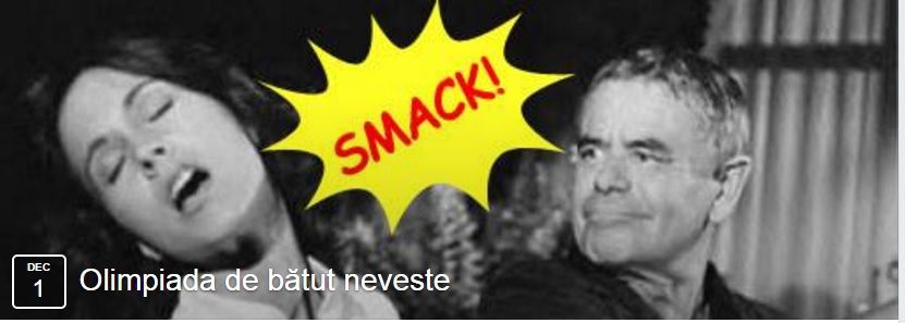 Eveniment sinistru organizat pe Facebook: "Olimpiada de bătut neveste"