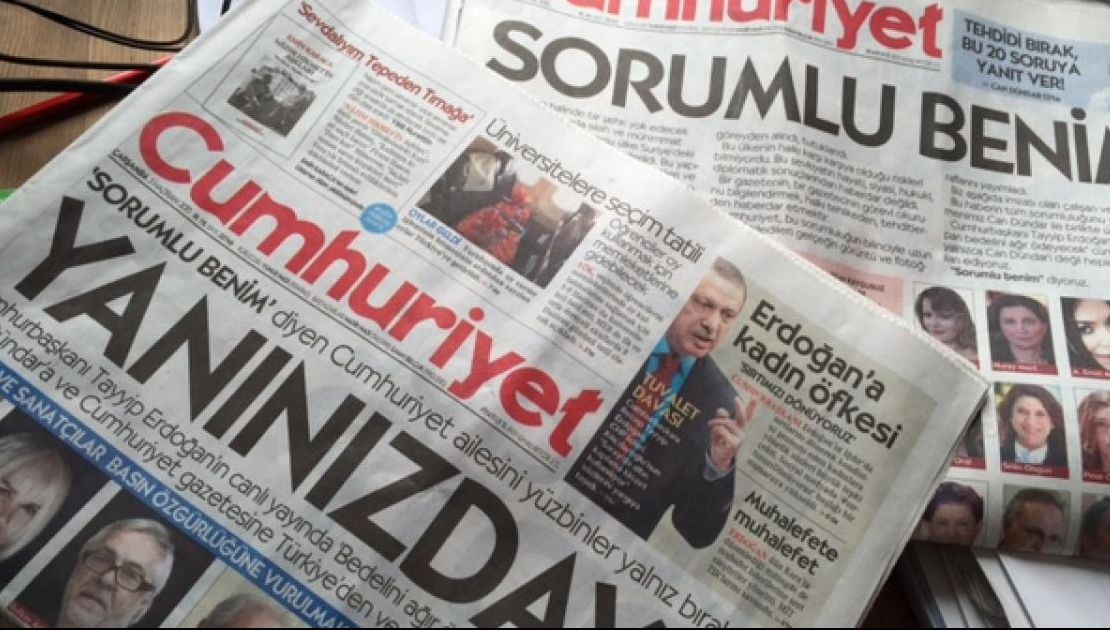Patronul cotidianului de opoziție din Turcia a fost arestat