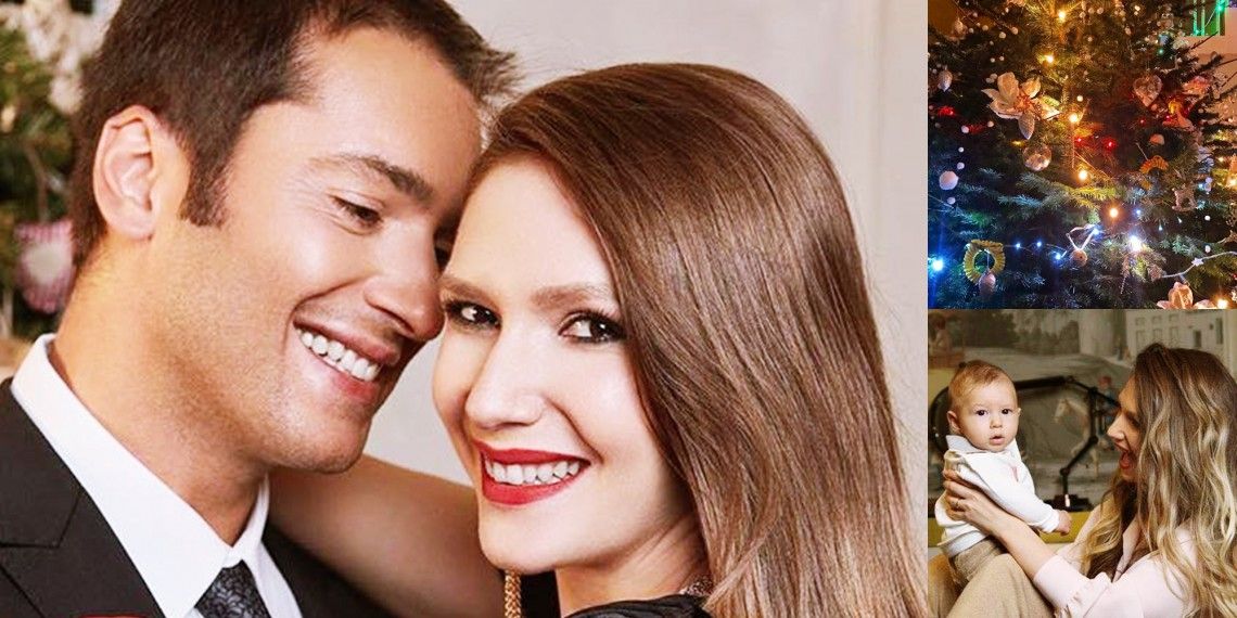 Adela Popescu și Radu Vâlcan au decorat primul brad "în trei". Cum arată Pomul de Crăciun