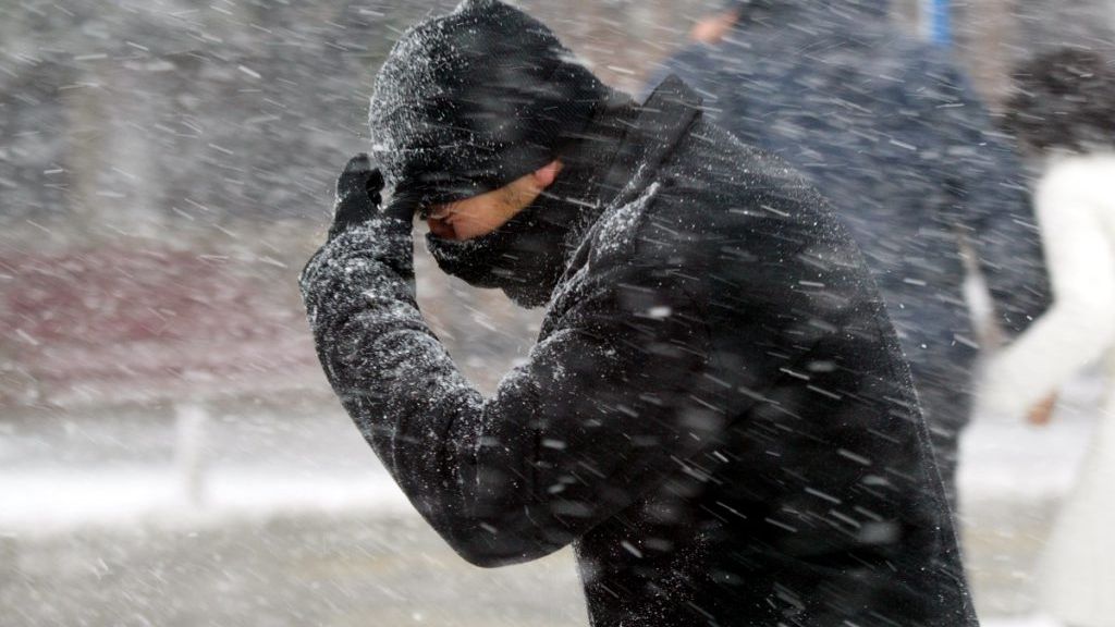 COD GALBEN de vânt puternic și polei 