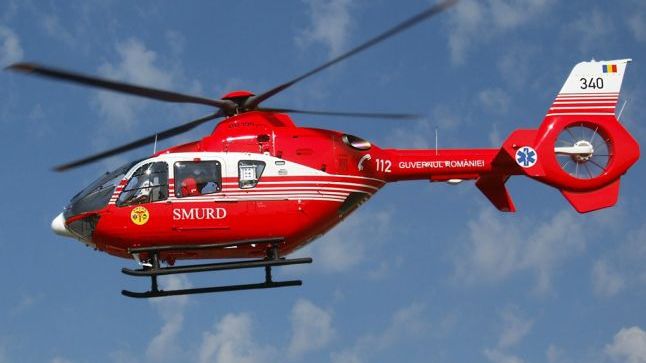 Accident pe DN1 - trafic oprit pe ambele sensuri. Un motociclist, grav rănit, preluat de elicopterul SMURD