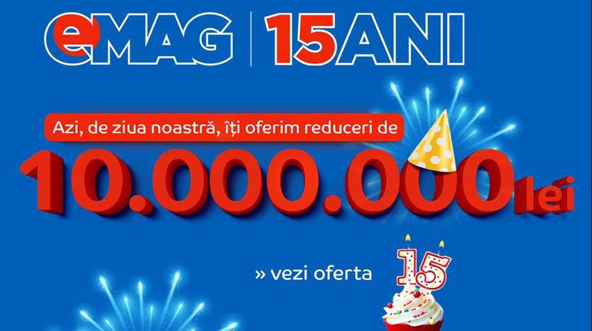 eMAG – Ultimele ore de reduceri. 8 oferte excelente care inca sunt disponibile cu discount mare