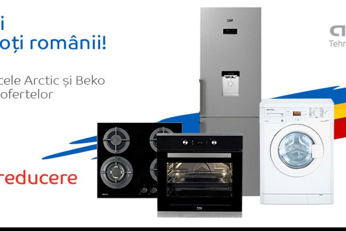 eMAG – Electrocasnicele Arctic si Beko vin cu reduceri impresionante de 1 Decembrie