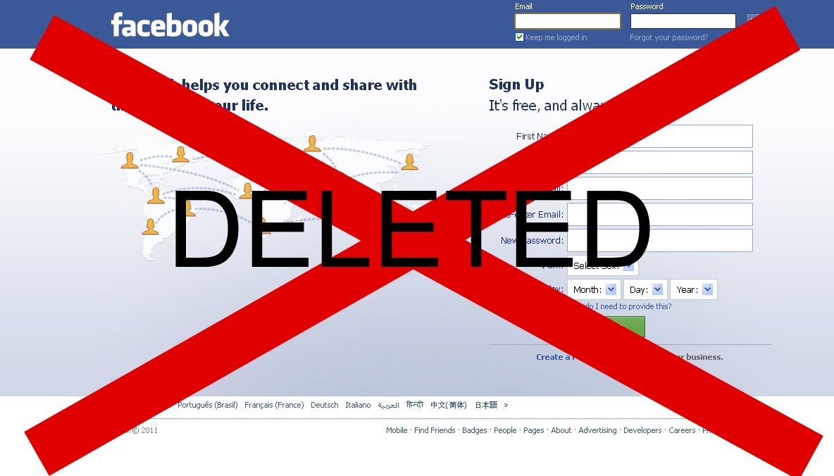 Pentru această IMAGINE i-a fost ŞTERS contul de Facebook