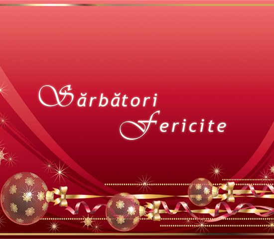 MESAJE DE CRĂCIUN. O selecţie de urări: SĂRBĂTORI FERICITE!