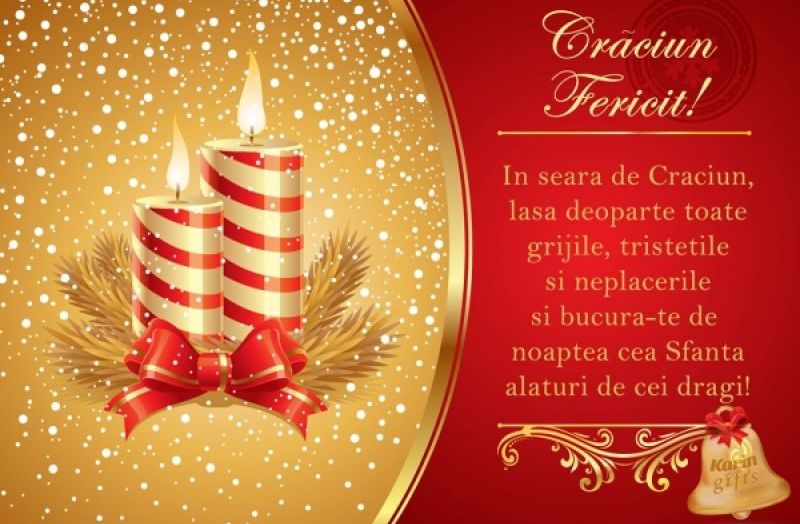 FELICITĂRI DE CRĂCIUN. Cele mai frumoase felicitări de Crăciun pentru Facebook: Sărbători fericite!