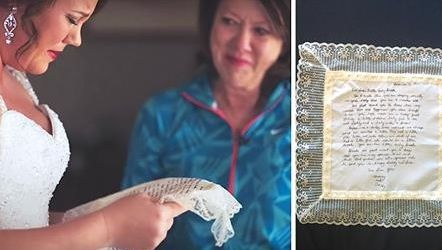 Mireasa fusese adoptată. După 21 de ani, mama îi dă un bilet. Îl ţinuse ascuns până în ziua nunţii