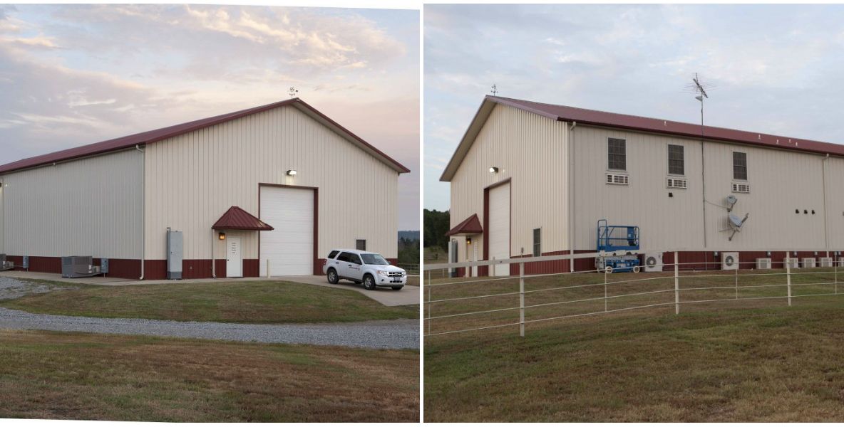 Pe dinafară, arată ca o fermă, dar, de fapt, e reşedinţa unui magnat. Interiorul e super-luxos