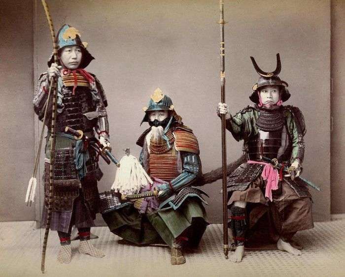 Japonezii au publicat poze vechi de 130 de ani cu războinicii samurai. Cum arătau ei, de fapt