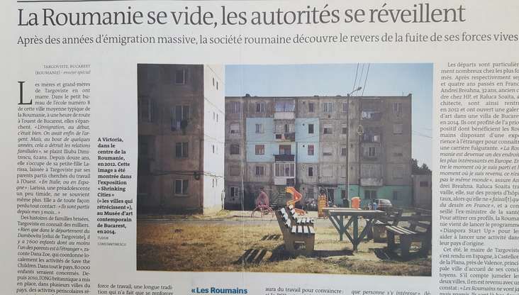 Le Monde: România se goleşte, autorităţile se trezesc