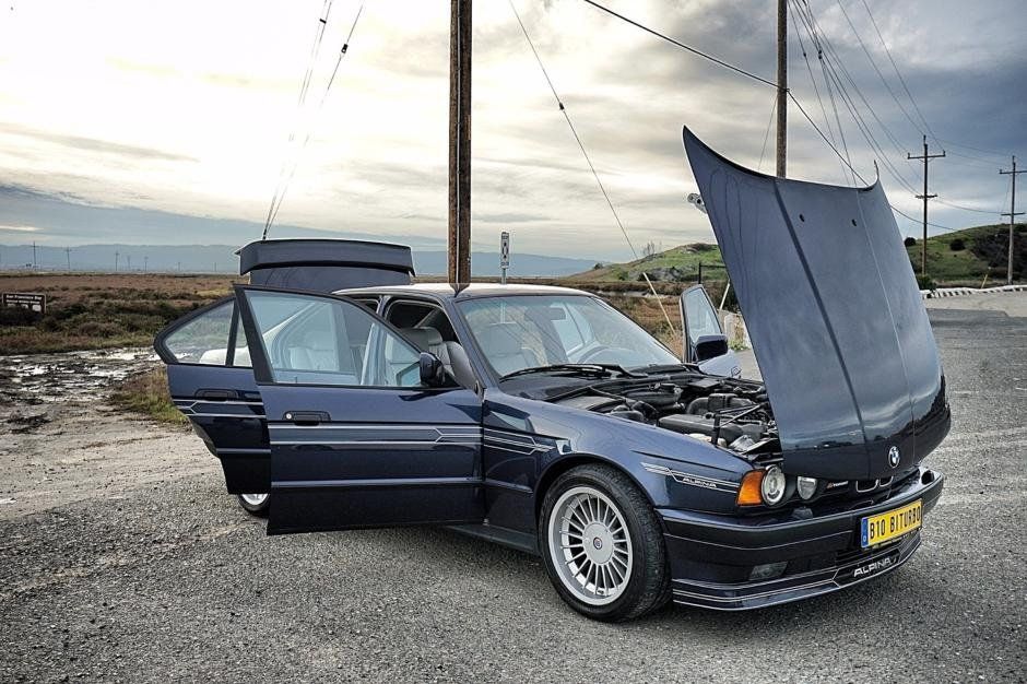 Au scos la vânzare un exemplar rar BMW Alpina Bi-Turbo. S-au uitat în bord. ULUITOR! Câţi km are