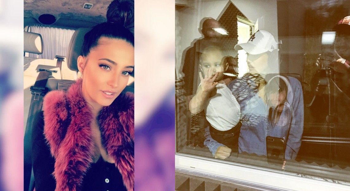 Adorat de toată lumea! În brațele cărei celebrități a pozat fiul Antoniei, bebeluşul Akim 