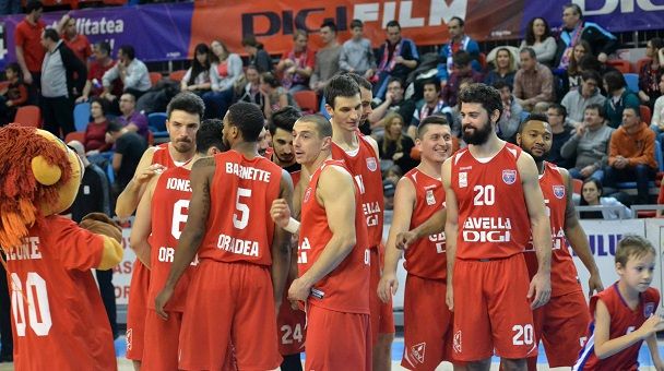 CSM Oradea, învinsă categoric de Le Mans Sarthe în Liga Campionilor la baschet masculin 