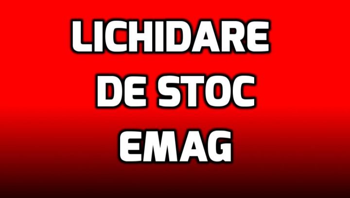 Lichidări de stoc la eMAG – 10 produse care merită toți banii