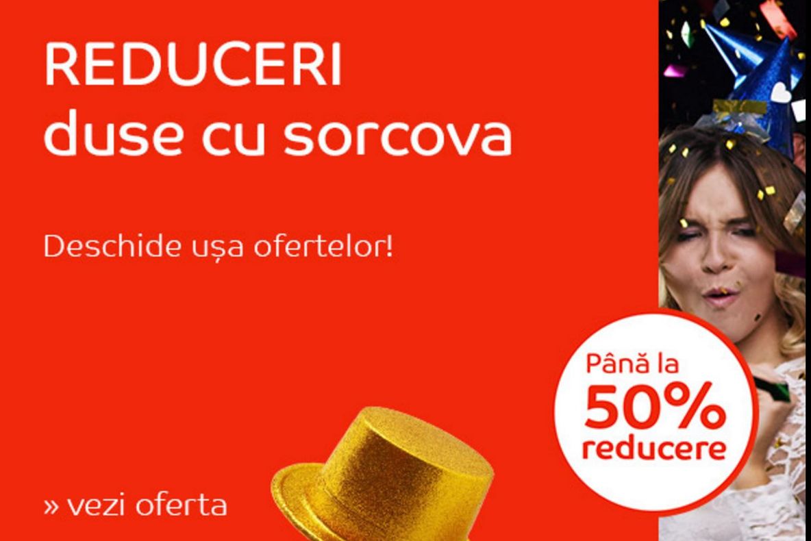 eMAG – Ofertele duse cu sorcova continua! Reduceri de pana la 50%