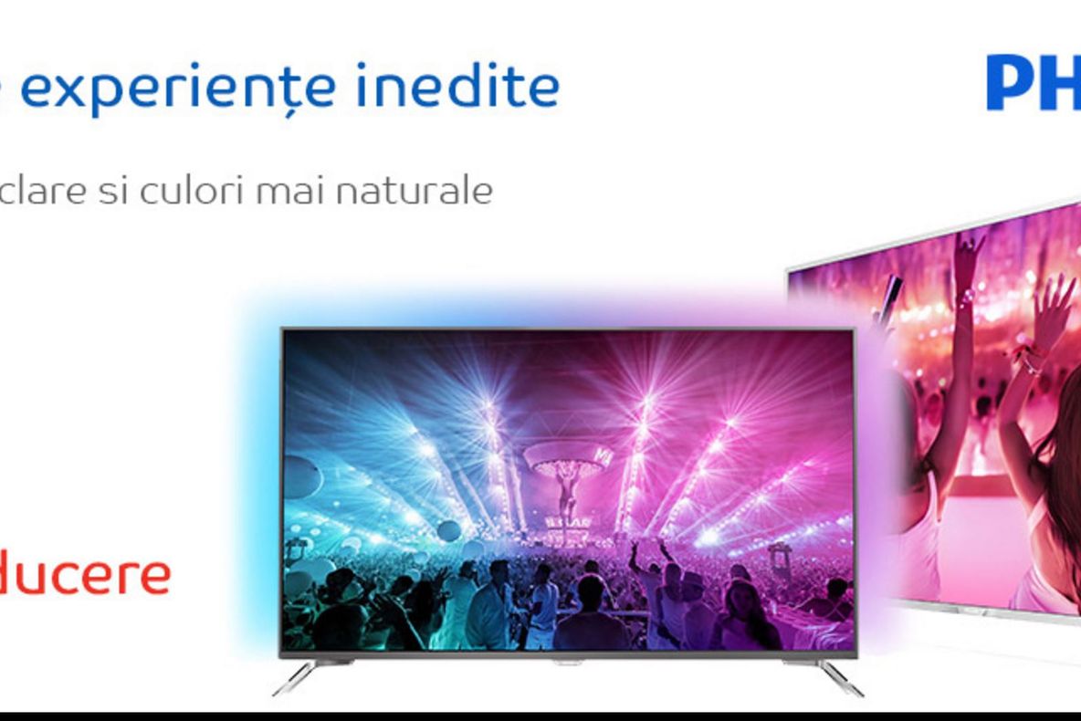 eMAG – Televizoarele Philips au reducere 30% din pret, in aceasta saptamana 