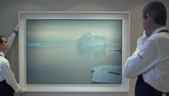 Tabloul ”Eisberg”, de Gerhard Richter, scos la licitaţie de Casa Sotheby’s. La cât este estimat