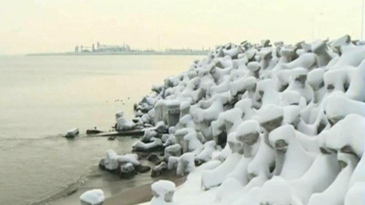 FENOMEN RAR! Marea Neagră a început să "fiarbă" la minus 15 grade