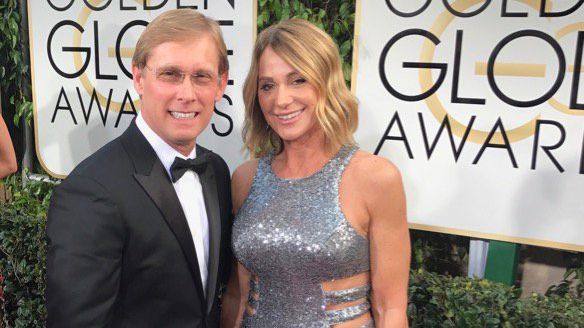 Nadia Comăneci a fost prezentă la gala Globurilor de Aur 2017