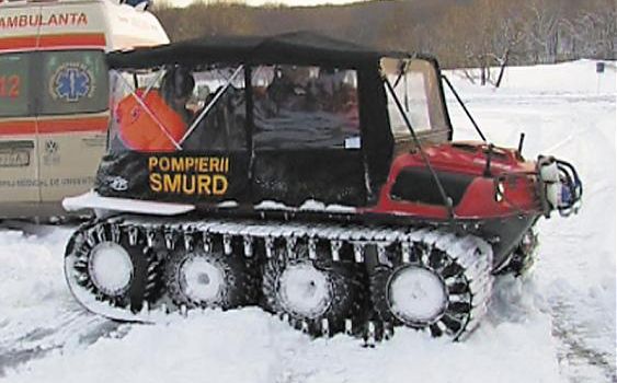 O tânără din Constanţa a născut într-o şenilată rămasă înzăpezită